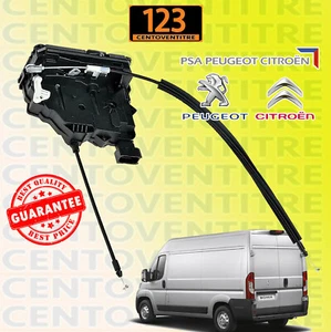 SERRATURA SPORTELLO POSTERIORE CITROEN JUMPER PEUGEOT BOXER - Foto 1 di 9