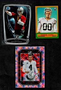 2014 TOPPS Derek Carr Mini and Chrome ROOKIE RC LOT Saints QB!! π₯π₯π₯ - Picture 1 of 2