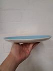 Poole Pottery Oval Dinner Plate 1125 Inches Glazed Twintone Dove Grey Sky Blue