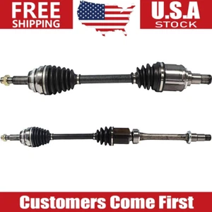For Toyota Venza FWD 2009-2015 Front Driver & Passenger Pair CV Axle Shaft - Picture 1 of 11