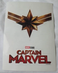 Disney Marvel Studios Captain Marvel Sticker - Picture 1 of 4