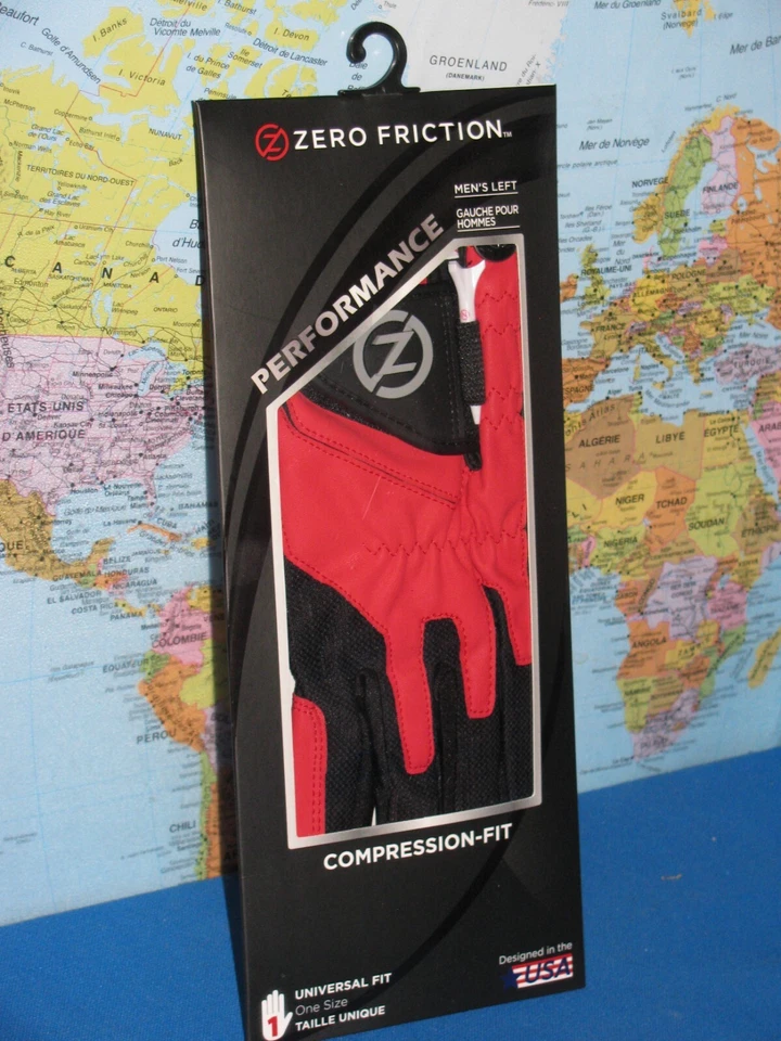 GUANTE DEPORTIVO RENDIMIENTO FRICCIÓN CERO GOLF HOMBRE COMPRESIÓN IZQUIERDA AJUSTE NUEVO Foto 1 de 4