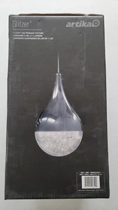 Artika Glitzer 6.5-Watt Integrated LED Chrome Pendant PDT-1GL-RN - Picture 1 of 9