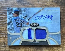 2020 Topps Tier One Autograph Dual Relics #T1ATRTM Tino Martinez /25 #X6630