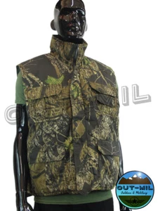 Chaleco Acolchado Multibolsillos Strick Trasero Verde, Camuflaje, Bosco, Naranja - Imagen 1 de 11