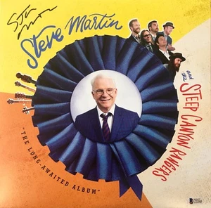 STEVE MARTIN AUTOGRAPHED SIGNED THE STEEP CANYON RANGERS BAS COA RECORD ALBUM - Picture 1 of 1