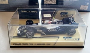 Minichamps 1:43 2008 Williams Toyoya F1 FW30- Kazuki Nakajima - Picture 1 of 3