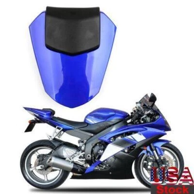 Rear Seat Cover cowl For Yamaha R6 2008-16 Fairing Blue USA⏳ Foto 1 de 4