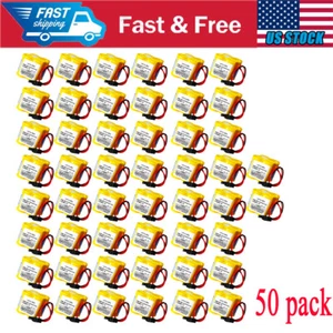 50 x BR-2/3AGCT4A BR2/3AG BR2/3AGCT4A Akku für FANUC A98L-0031-0025 mit Stecker US - Bild 1 von 7