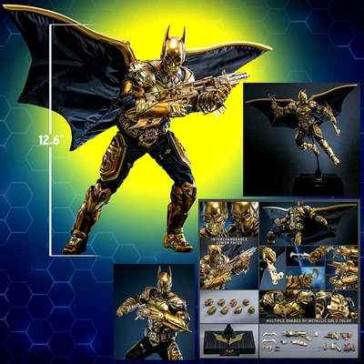 HOT TOYS BATMAN BLACK & GOLD EXCLUSIVE SET NEW SHIPPER SEALED VGM64 ARKHAM 1:6 - Image 1 of 3