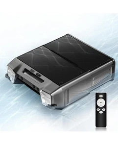 Used Y80 Solar Pool Skimmer, Robotic Pool Surface Cleaner w/ Remote Control - Picture 1 of 5