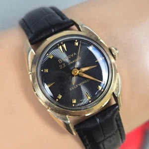 Orologio automatico uomo vintage Bulova 1955 Bulova 23 "OW" 10BPAC 10K RGP 1957 - Foto 1 di 22