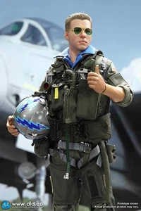 1/6 Scale Top Gun - US Navy Fighter F-14 Pilot Tom & Nick - MINT IN BOX - Picture 1 of 24