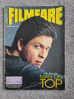 Filmfare Feb 2001 Magazine - Shahrukh Khan Aishwarya Hrithik Kareena Manisha - Image 1 of 4