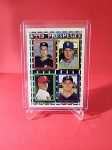 1995 Topps Traded Baseball #88T Prospects Pitchers Ahern,Rath, Wimberly, Bell RC - Picture 1 of 3