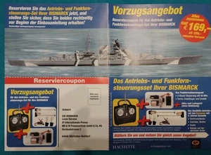 Hachette / Die Bismarck 1:200 / Komplettes RC - EINBAUSET / Schlachtschiff - Bild 1 von 6