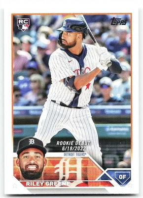 🔥 2023 Topps Update #US298 Riley Greene - Image 1 of 2