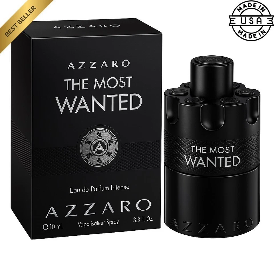 **Azzaro The Most Wanted 100 ml / 3,4 oz Eau de Parfum EDP Spray para Hombre Foto 1 de 1
