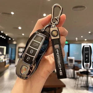 New Remote Key Fob Cover Case Shell for Porsche Cayenne Macan 911 Panamera 718 - Picture 1 of 6