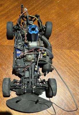 Traxxas 4-Tec Drift RC Nitro Car No Controller Parts Only  Untested - Image 1 of 4