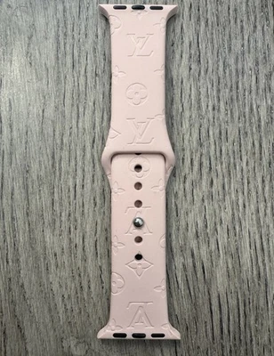 Luxury Silicone Apple Watch Band For Series SE 10 9 8 7 6 5 38/40/41 /42/44/45mm - Image 1 of 4