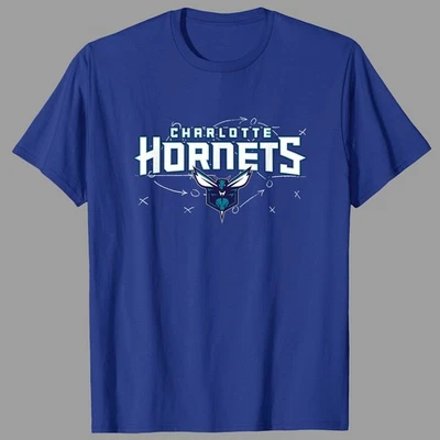 NUEVA Camiseta Charlotte Hornets Playbook NBA Baloncesto - Multicolor, S-5XL Foto 1 de 4
