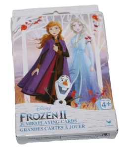 Disney Frozen II Jumbo Playing Cards 54 Cards With Joker - Picture 1 of 2