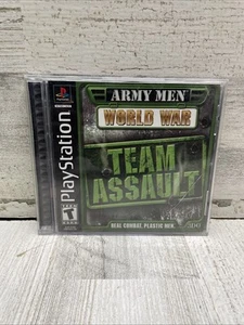Gioco PlayStation 1 PS1 Army Men: World War Team Assault CIB completo di scatola - Foto 1 di 10