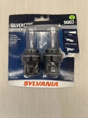 Headlight bulb Sylvania Silverstar 9007 New Open package - Image 1 of 4
