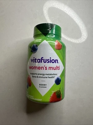 Vitafusion Vitaminas gomosas para mujer bayas mixtas 70 unidades Foto 1 de 4