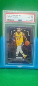 PSA 10 LeBRON JAMES - LA Lakers 2019-20 Prizm NBA Basketball GEM MT #129 Graded  - Bild 1 von 6