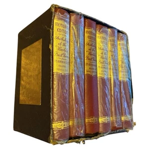 Vintage 1948 Anthology Of The World’s Best Poems 6 Book Set Memorial Edition - Foto 1 di 7