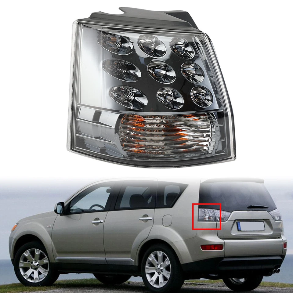 Luz trasera del lado del conductor para Mitsubishi Outlander EX 2007-13 lámpara de freno trasera Foto 1 de 4