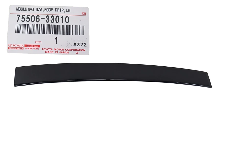 Moldura de pilar de techo izquierdo original Toyota Lexus 75506-33010 1997-2001 ES300 Foto 1 de 4