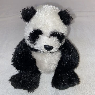 Ganz Webkinz Black White Panda Bear Plush Stuffed Animal HM111 - Image 1 of 4