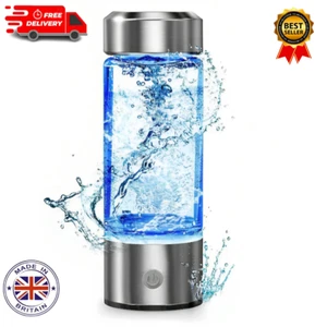 420ml Hydrogen Water Bottle Portable Hydrogen Rich Generator SPE/PEM Technology - Picture 1 of 9