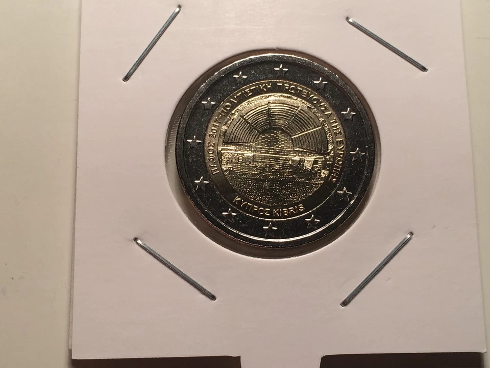 2 EURO CHYPRE 2017 PAPHOS COMMEMORATIVE NEUVE - Photo 1/1