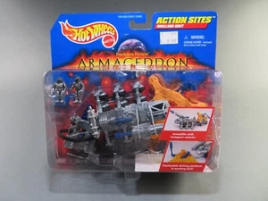 1997 Mattel Hot Wheels Action Sites ARMAGEDDON Drilling Unit NIP - Picture 1 of 6