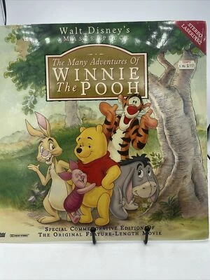 THE MANY ADVENTURES OF WINNIE THE POOH, WALT DISNEY MASTERPIECE LASERDISC - Image 1 of 4