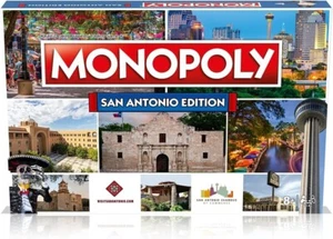 Monopoly Board Game San Antonio Edition: 2-6 Players for Kids and Adults 8+ - Picture 1 of 7