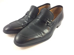 Magnanni Paseo elegante Slipper Halbschuhe mit Riemen Herrenschuhgröße 9 - Bild 1 von 12