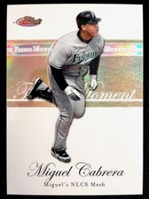 2007 Topps Finest Gallery Miguel Cabrera Finest Moments Refractor Florida