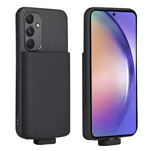 Custodia caricabatterie portatile slim power bank ricarica per Samsung Galaxy A54 Nuova con etichette - Foto 1 di 11