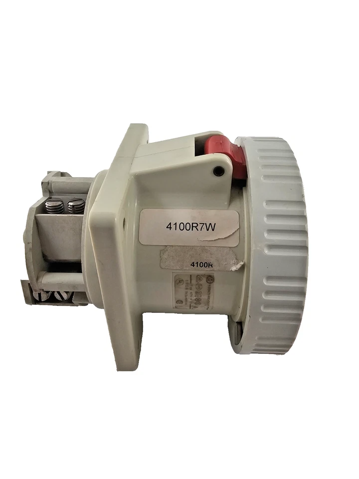 4100R7W -  100AMP WATERTIGHT PIN AND SLEEVE RECEPTACLE - Image 1 of 4