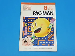 Pac-Man 8 Multi-language Atari 2600 Authentic Manual Only *tear - Bild 1 von 12