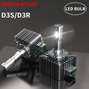 LED Headlight Bulb D3S D3R High/Low Beam HID Xenon Conversion Kit Canbus - Picture 1 of 14