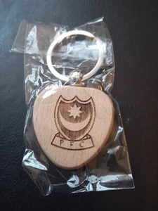 Personalisierter Portsmouth FC (PFC) Schlüsselanhänger aus Holz - Handarbeit - Neu zum Sammeln/Verwenden. - Bild 1 von 1