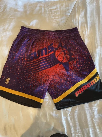 Men’s Mitchell & Ness Phoenix Suns Hardwood Classics Swingman Shorts Size XL NWT Cover