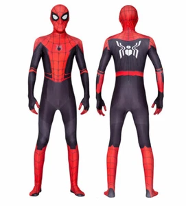 Superhero Iron Spider man Cosplay Costume Suit Superhero Bodysuit for Kids Adult - Picture 1 of 21