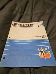 MASTER TECH 86-87 TECHNICAL HIGHLIGHTS PART I - Picture 1 of 2
